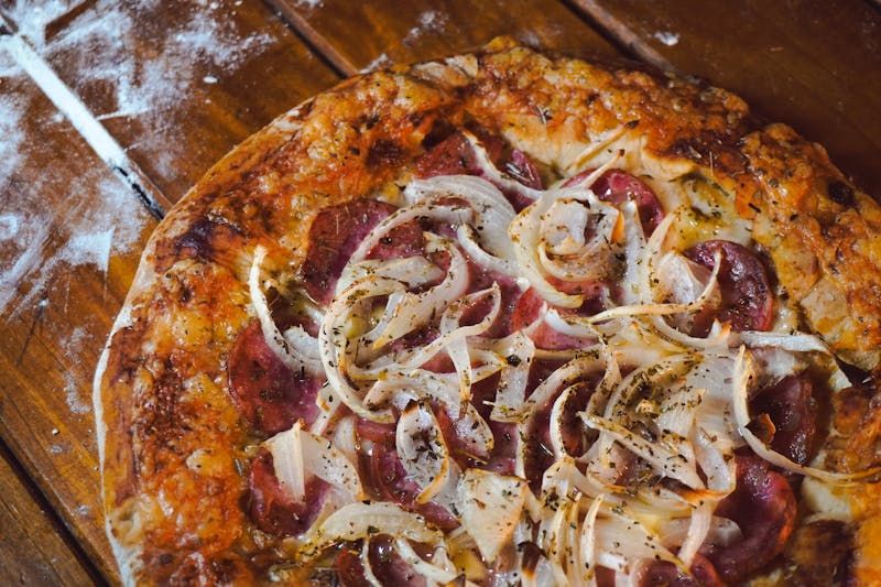 Fresh premium toppings used at Anthony's coal fired pizza